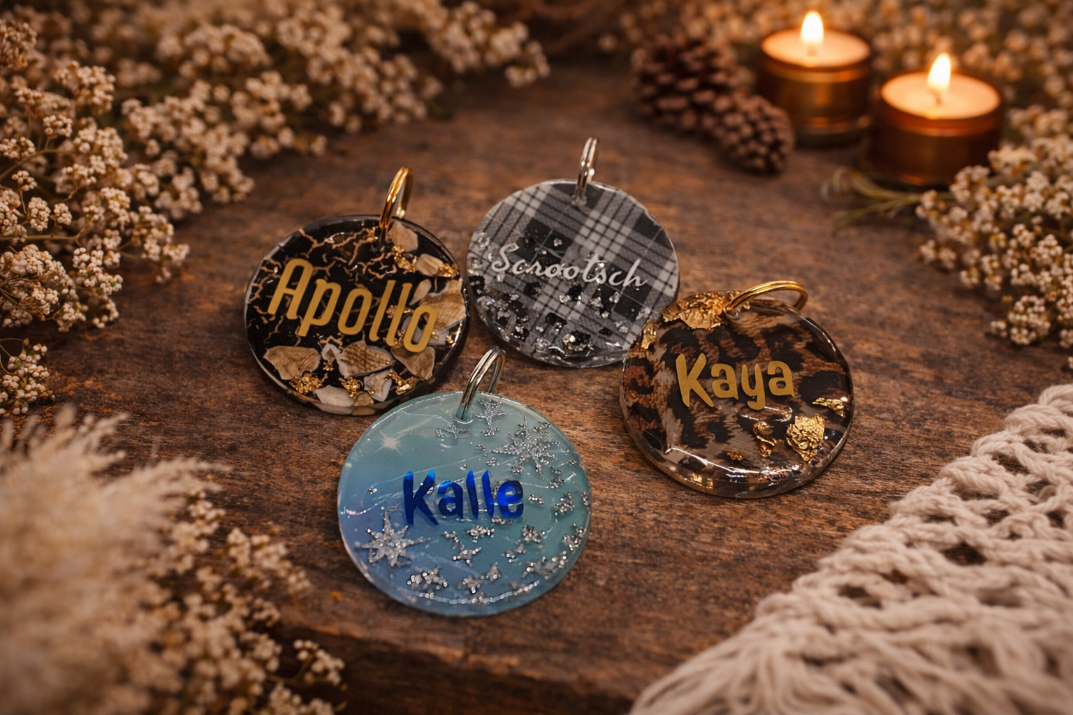 Personalisierte Hundemarke